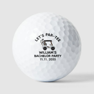 Laat Ons Feestelijk Ontvangen Bruiloft Uitstapje F Golfballen