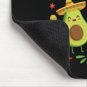 Laat ons Fiesta Taco Avocado Grappig Cinco De Mayo Muismat (Hoek)