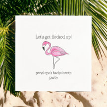Laat Ons Flamingo Meisjes Uitje Vieren