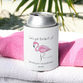 Laat Ons Flock Up Flamingo Bachelorette  Blikjeskoeler