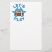 Laat ons football spelen flyer (Achterkant)