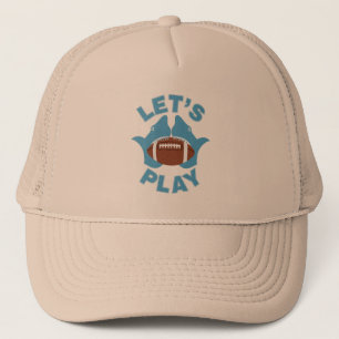 Laat ons football spelen trucker pet