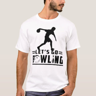 Laat ons gaan Bowling T-shirt