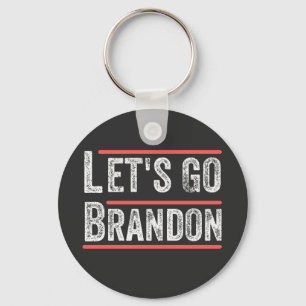 Laat ons gaan Brandon politiek Humor T Shirten Sleutelhanger