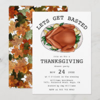 Laat ons gebastde geroosterde Thanksgiving in Turk