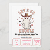 Laat ons Ghouls gaan Kaart (Voorkant / Achterkant)