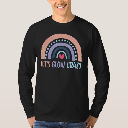 Laat ons gloed van de luie regenbooggloed voor mei t-shirt (Voorkant)