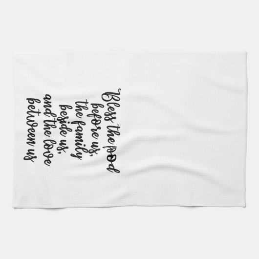 Laat ons het eten voor ons halen Towel Theedoek (Horizontaal)