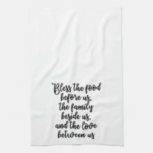 Laat ons het eten voor ons halen Towel Theedoek