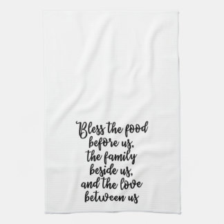 Laat ons het eten voor ons halen Towel Theedoek