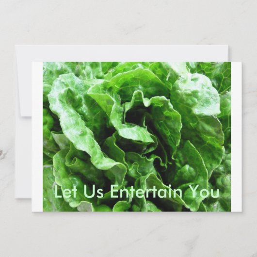 Laat ons je vermaken kaart (Voorkant)