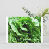 Laat ons je vermaken kaart (Staand voorkant)