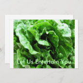 Laat ons je vermaken kaart (Voorkant / Achterkant)