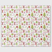 Laat ons klokkenluiders voor kerstpapier cadeaupapier (Vlak)