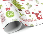 Laat ons klokkenluiders voor kerstpapier cadeaupapier (Rol Hoek)