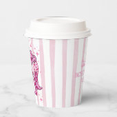 Laat ons meiden naar Disco Cowgirl Bachelorette Papieren Bekers (Links)