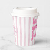 Laat ons meiden naar Disco Cowgirl Bachelorette Papieren Bekers (Rechts)