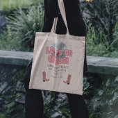 Laat ons meiden naar Disco Cowgirl Bachelorette Tote Bag