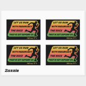 Laat ons met Enduration de vastgestelde Sticker va (Vel)