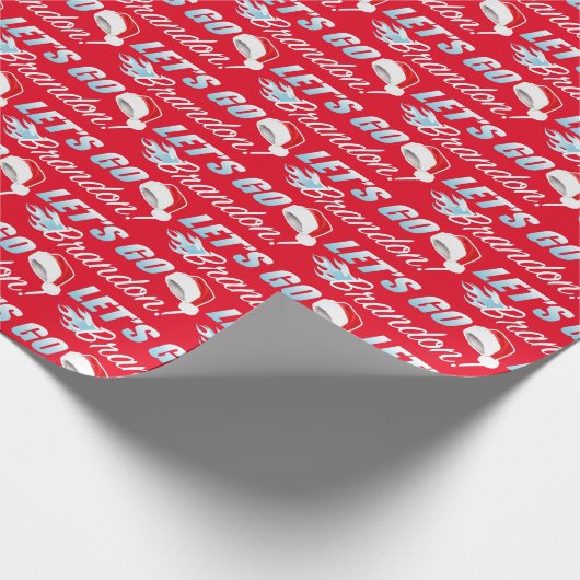 Laat ons met kerst gaan cadeaupapier (Hoek)