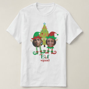 Laat ons met kerstcadeautjes komen op persoonlijke t-shirt