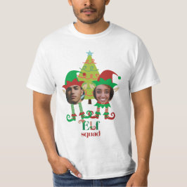 Laat ons met kerstcadeautjes komen op persoonlijke t-shirt