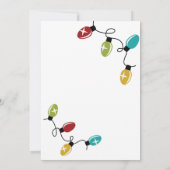 Laat ons met Kerstmis gaan Kaart (Achterkant)