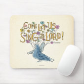 Laat ons naar de Heer zingen Muismat (Met muis)