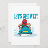 Laat ons nat worden kaart (Voorkant / Achterkant)