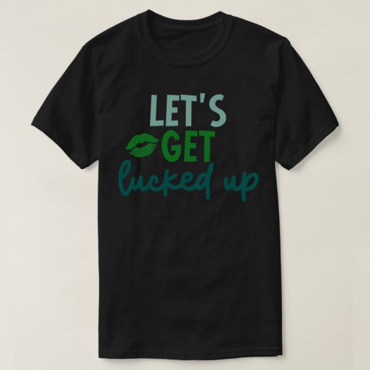 Laat ons opgelucht worden t-shirt (Design voorkant)