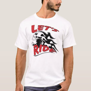 Laat ons Ride Skull T-shirt