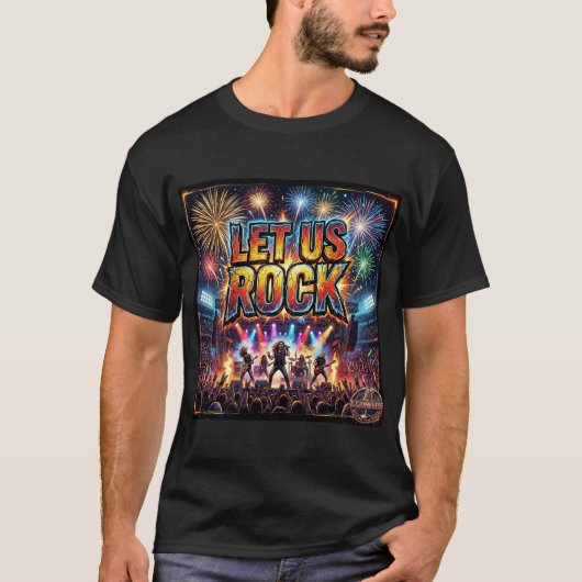 Laat Ons Rock T-Shirt (Voorkant)