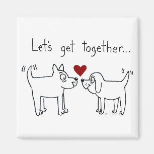 Laat ons samen Magnet