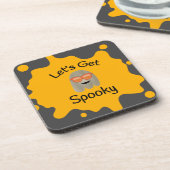 Laat ons Spooky Hard Plastic Onderzetter krijgen (Linkerzijde)