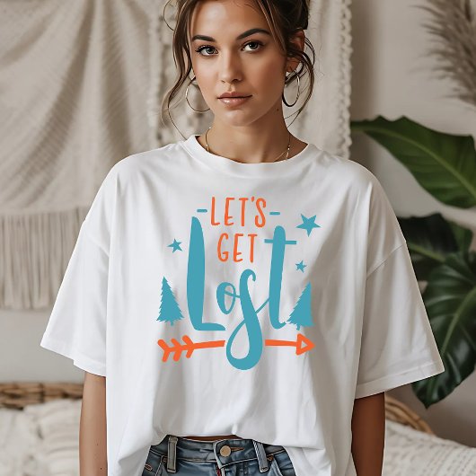 Laat Ons Verdwal Avontuur T-shirt