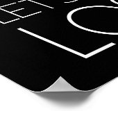 Laat ons Verloren krijgen Poster (Hoek)