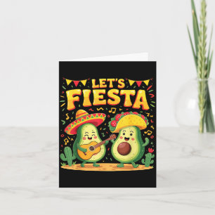 Laat ons vijf mei feest vieren vrouwen mannen mexi kaart