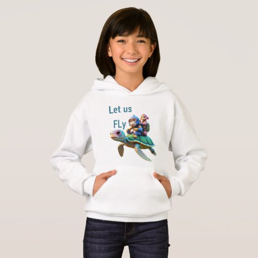 Laat ons vliegen luie schildpad (Voorkant volledig)