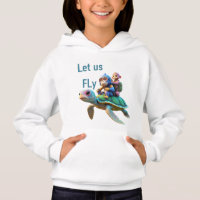 Laat ons vliegen luie schildpad