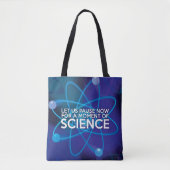 LAAT ONSTANDEN / DENKEN ALS EEN PROTON TOTE BAG (Voorkant)