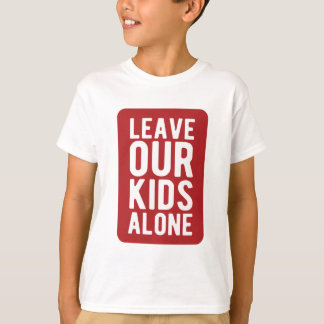 Laat onze Kinderen met rust T-shirt