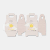 Laat onze zonnige zonneschijn elke dag van elke le bedankdoosjes (Uitgevouwen)