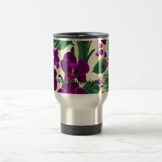 Laat Orchideeënbloemen bloeien in je leven Reisbeker