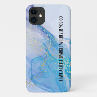 'Laat Overal Een Klein Vonkje Achter' Citaat Case-Mate iPhone Case