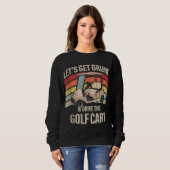 Laat Par Funny Golf Player Gift Trui (Voorkant volledig)