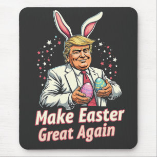 Laat Pasen weer geweldig zijn Pasen Trump Eieren  Muismat