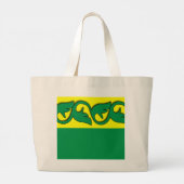 laat patronen achter in canvas tassen (Achterkant)