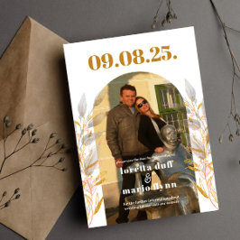 Laat Photo Arch de datum opslaan Uitnodiging