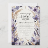 Laat Plum Herfst Zomer Lavendel Sage Vrijgezellenf Kaart (Voorkant)