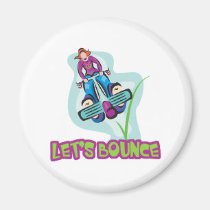 Laat Pogo Stick Magneet